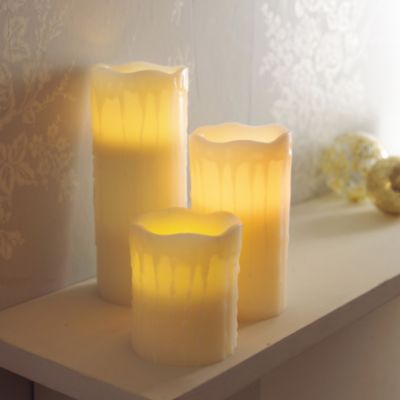 Remote Control LED Candle Trio image(1)