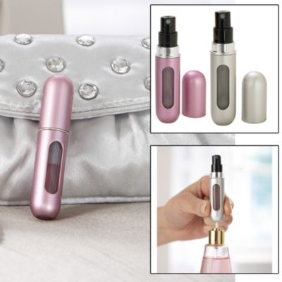 Travalo Pink Refillable Perfume Spray Bottle image(1)