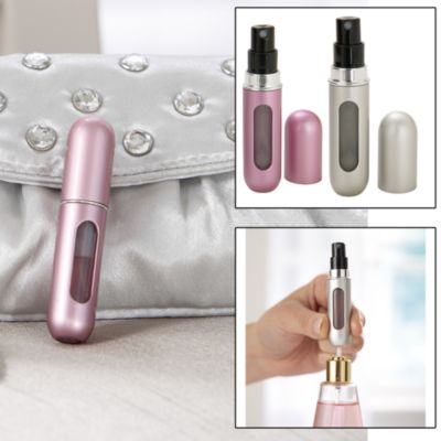 Travalo Silver Refillable Perfume Bottle  image(1)