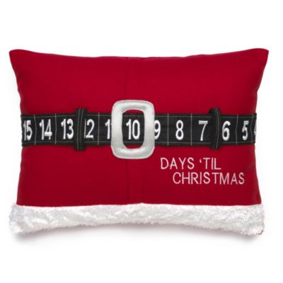 Santa s Advent Belt Cushion Lakeland