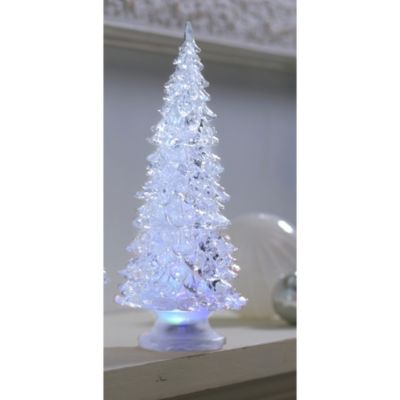 Miniature light deals up christmas tree