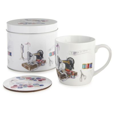 Stitch In Time Mug and Coaster Set image(1)