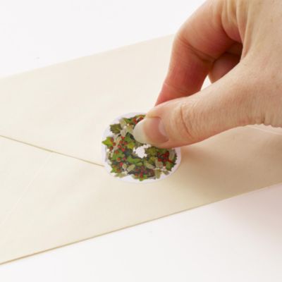 48 Christmas Envelope Seals image(2)