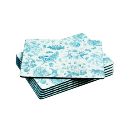 6 Botanic Blue Placemats image(1)