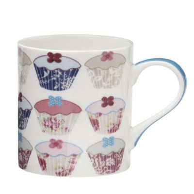 Floral Cupcake Mug image(1)