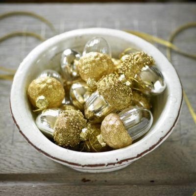 Golden Acorn Tree Decorations image(1)