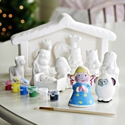Paint-Your-Own Nativity Set image(1)