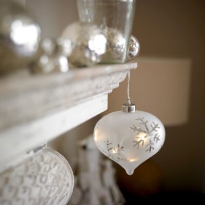 LED Snowflake Bauble image(1)
