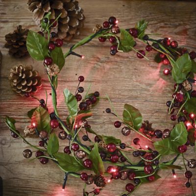 Winter Berry LED Garland image()