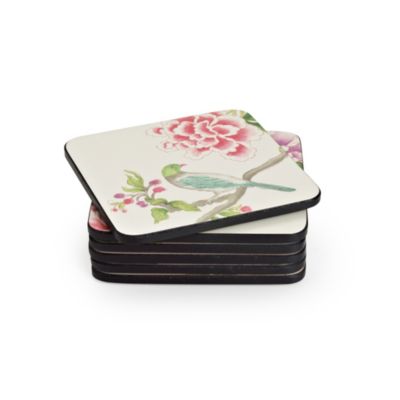 6 Sanderson Porcelain Garden Coasters image(1)