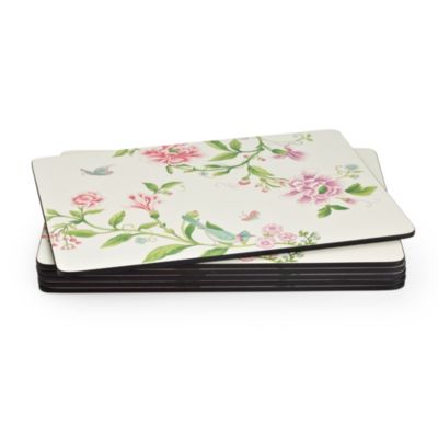 6 Sanderson Porcelain Garden Placemats | Lakeland