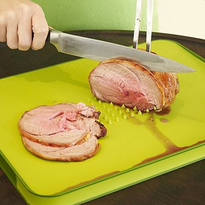 Joseph Joseph Cut and Carve Plus Multi-Function Chopping Board Black image(6)