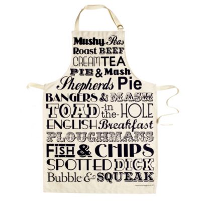 English Dinner Apron image()
