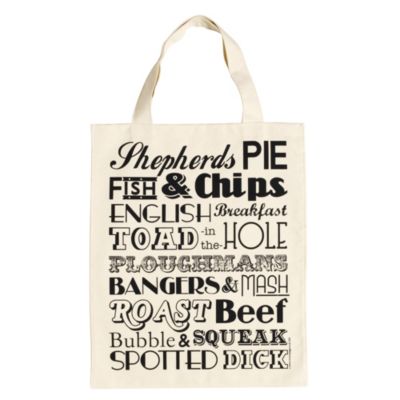 English Dinner Canvas Bag image()