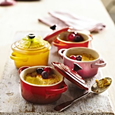 Le Creuset® Bloom Mini Casseroles Lakeland