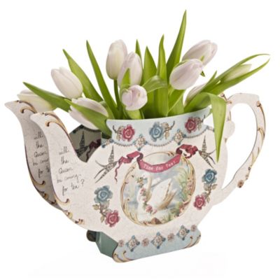 Pastries and Pearls Teapot Vase image()