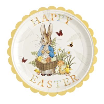 Peter rabbit shop paper plates