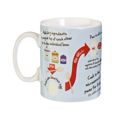 Cake In A Mug - Gift Mug With Recipe & Instructions image(3)