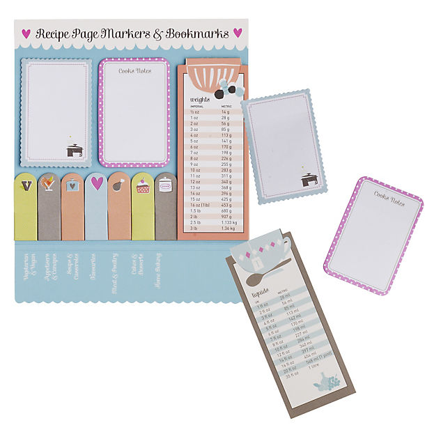 Recipe Page Markers & Bookmarks image(1)
