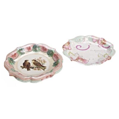 Pastries and Pearls Plates image()