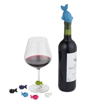Umbra® Guppy Wine Charms Lakeland