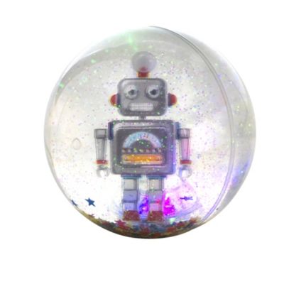 Robot Bouncy Light Up Ball Lakeland