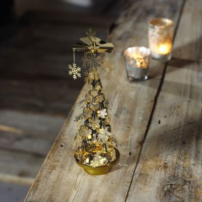 Snowflake Tree Tealight Carousel image()