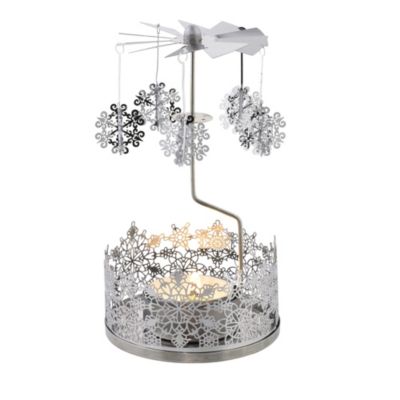 Snowflake Tealight Carousel image()