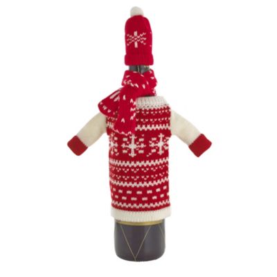 Wine Bottle Christmas Jumper | Lakeland