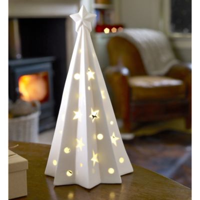 LED Porcelain Christmas Tree image()
