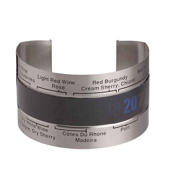 Barcraft Wine Bottle Thermometer Sleeve image()