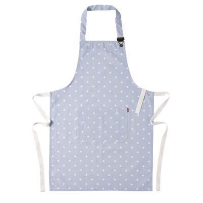 Oliver Harvey Spotty Apron In A Tin Lakeland