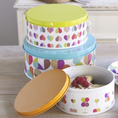 Broken Hearted Cake Tins Lakeland