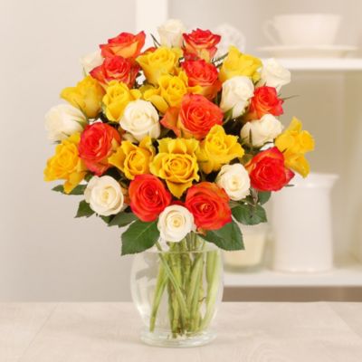 Fairtrade Mixed Roses with Free Express Delivery image(1)