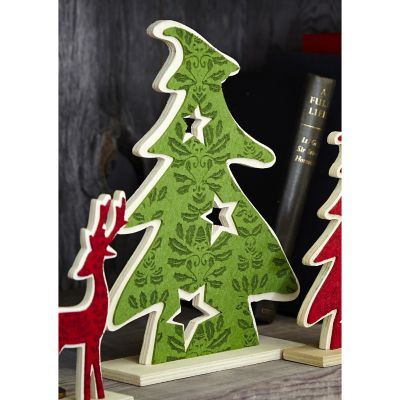 Festive Felt Green Tree image()
