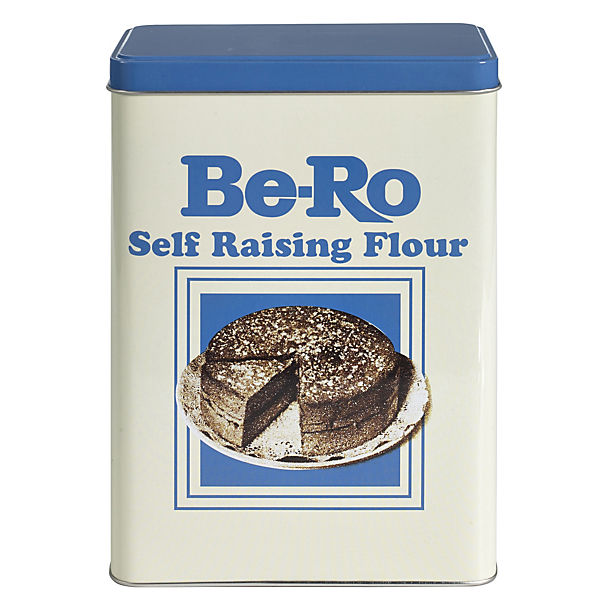 Be-Ro Retro Airtight Food Storage Gift Tin - Self Raising Flour image()