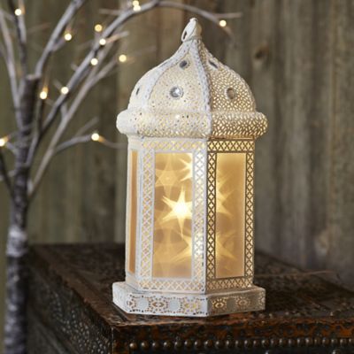 Light Up Rotating Christmas Lantern image()