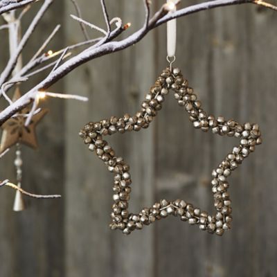 Pewter Jingle Bell Star image()