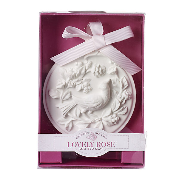 Lovely Rose Scented Clay Pendant image()