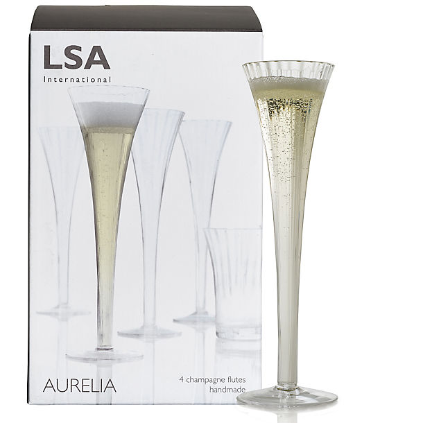 LSA Aurelia Champagne Flutes image()