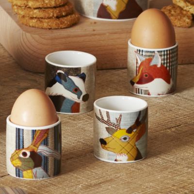 Magpie Beastie Egg Cups Lakeland