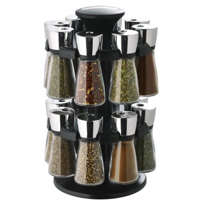 Cole & Mason 16-Jar Herb & Spice Carousel