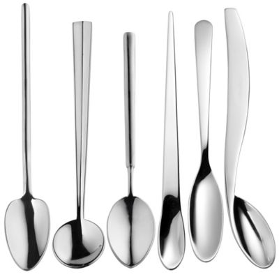 6 Sculpted Spoons Lakeland