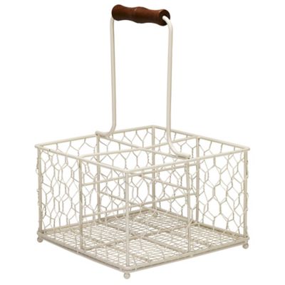 Rustic Wire Bottle Holder Lakeland