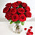 Dozen Luxury Red Roses with Free Express Delivery