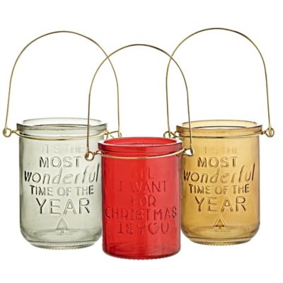 Christmas Cheer Lantern Trio image(1)