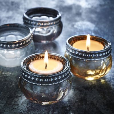 4 Decorative Tealight Holders | Lakeland