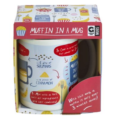 Muffin In A Mug - Gift Mug With Recipe & Instructions image(2)