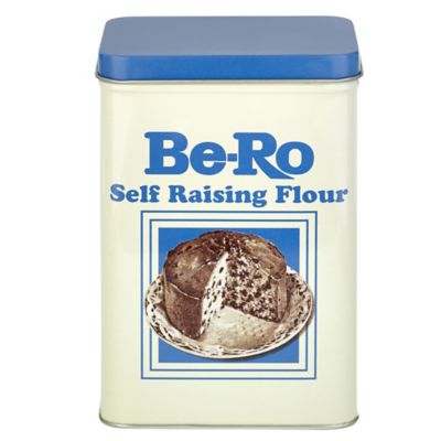 Be-Ro Retro Airtight Food Storage Gift Tin - Small Self Raising Flour image()
