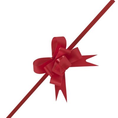 Large Red Easy Pull Bow image()